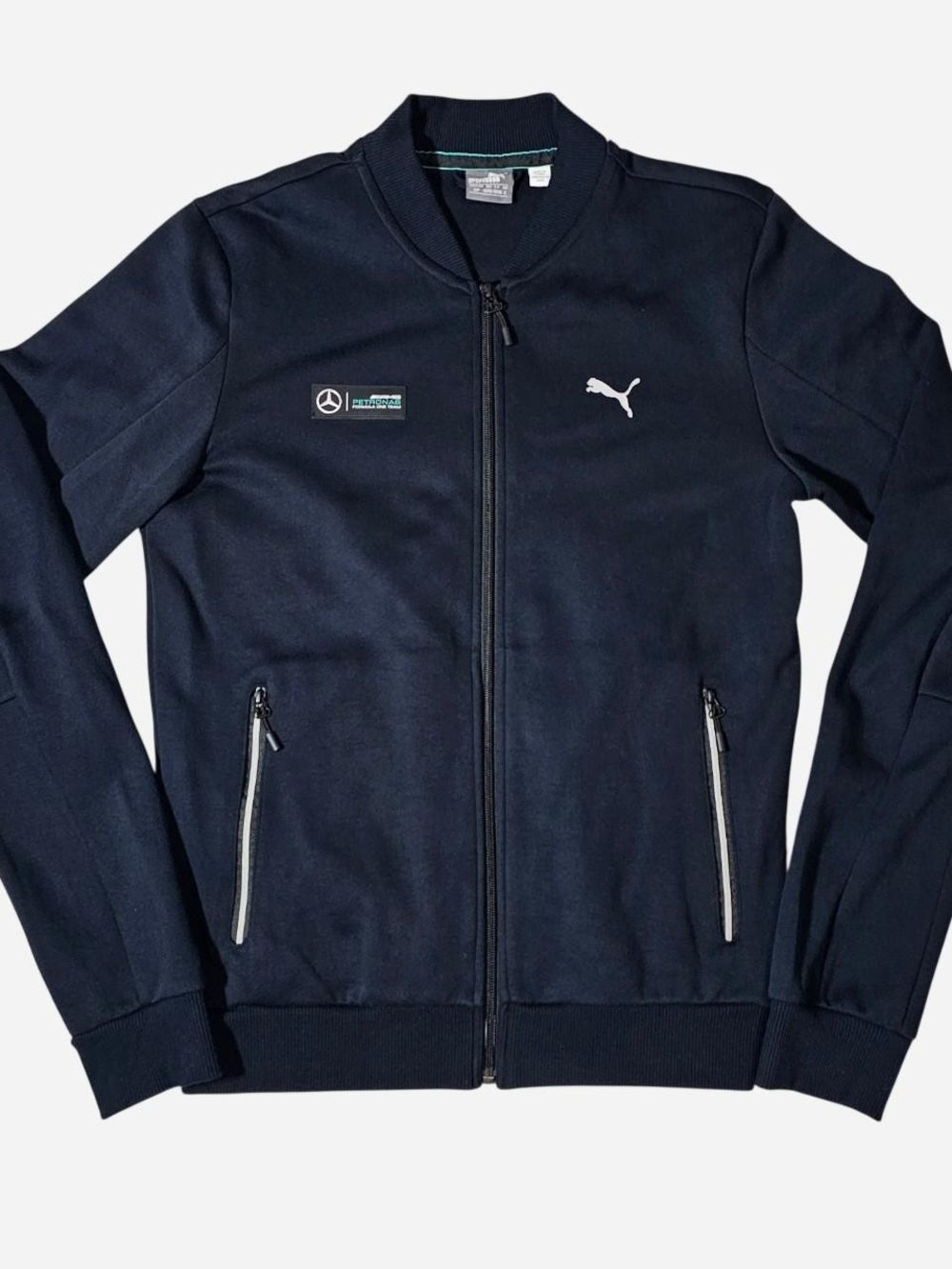 Puma x Mercedes-AMG Petronas F1 Team Motorsport Men’s Black  Zip-Up Track Jacket